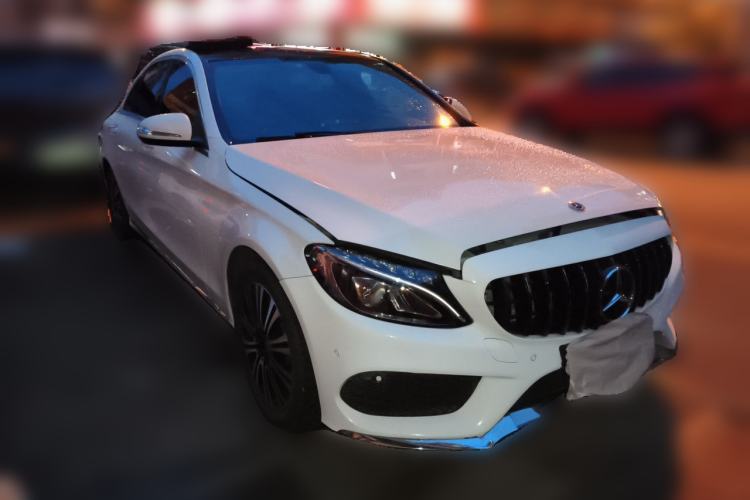 Used Mercedes-Benz C-Class 2016 C 200 L Sport Edition Front Right 45 Deg