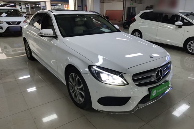 Used Mercedes-Benz C-Class 2016 C 180 L Sport Edition Front Right 45 Deg