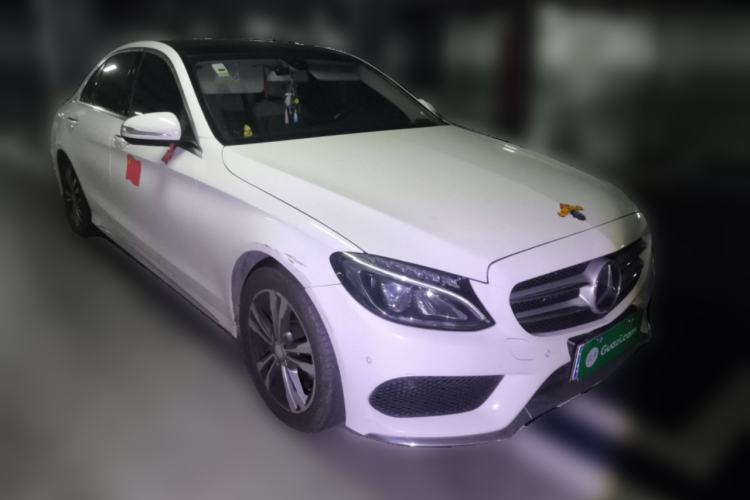 Used Mercedes-Benz C-Class 2016 C 200 L Sport Edition Front Right 45 Deg