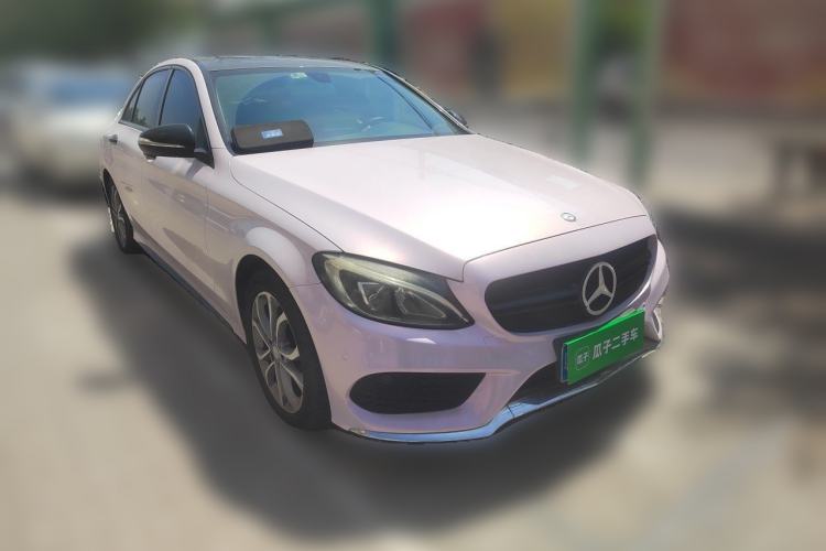 Used Mercedes-Benz C-Class 2016 C 180 L Sport Edition Front Right 45 Deg