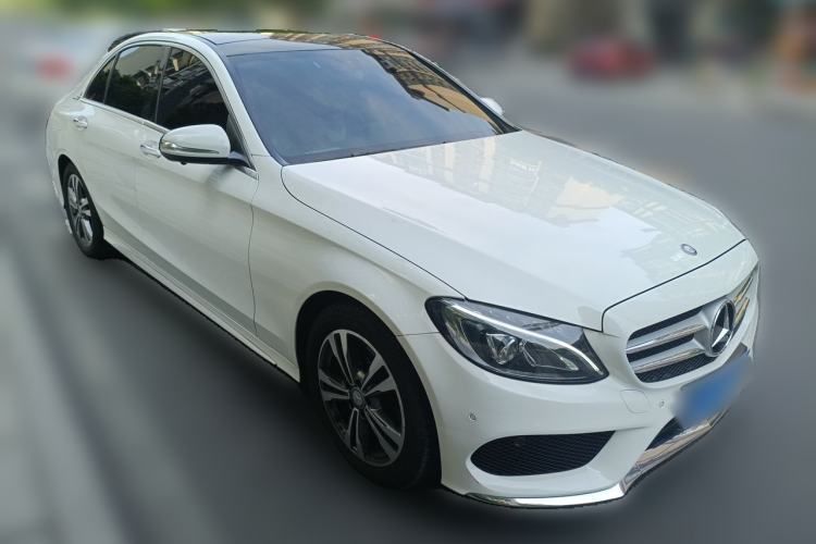 Used Mercedes-Benz C-Class 2016 C 200 L Sport Edition Front Right 45 Deg