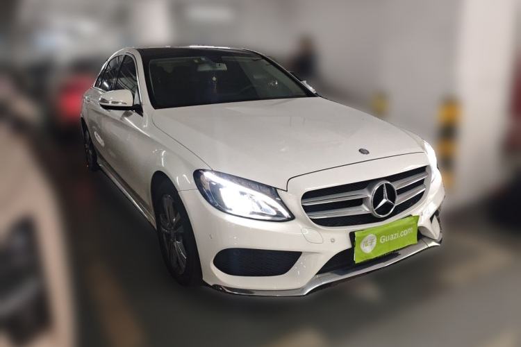 Used Mercedes-Benz C-Class 2016 C 200 L Sport Edition Front Right 45 Deg