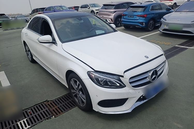 Used Mercedes-Benz C-Class 2016 C 180 L Sport Edition Front Right 45 Deg