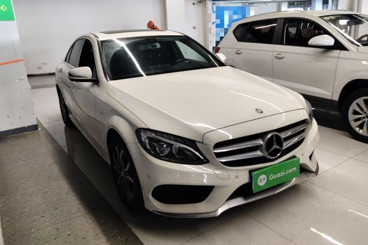Used Mercedes-Benz C-Class 2016 C 180 L Sport Edition Front Right 45 Deg