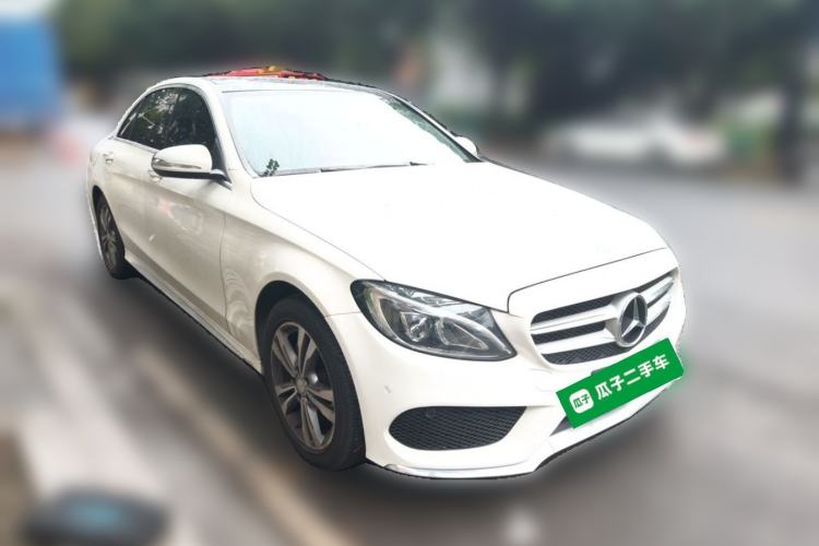 Used Mercedes-Benz C-Class 2016 C 200 L Sport Edition Front Right 45 Deg