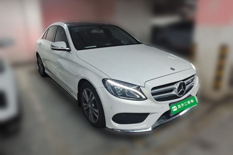 Used Mercedes-Benz C-Class 2016 C 200 L Sport Edition Front Right 45 Deg