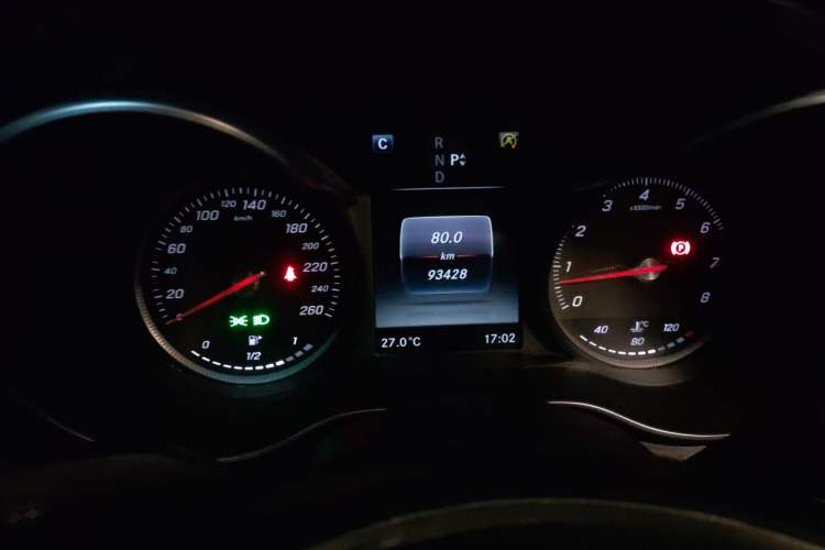 Used Mercedes-Benz C-Class 2016 C 200 L Sport Edition Instrument Cluster