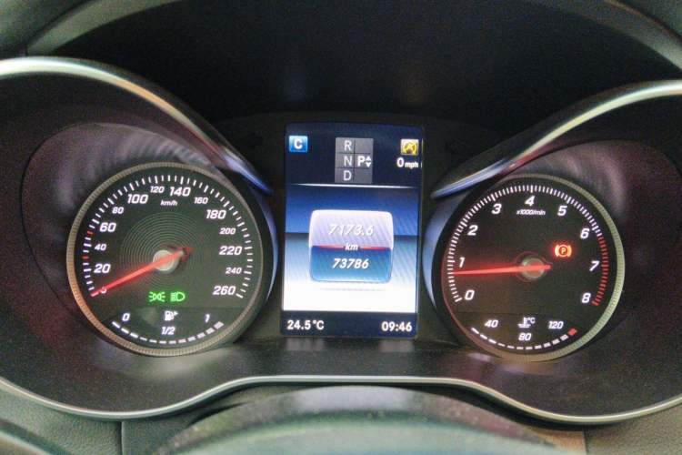 Used Mercedes-Benz C-Class 2016 C 200 Coupe Instrument Cluster