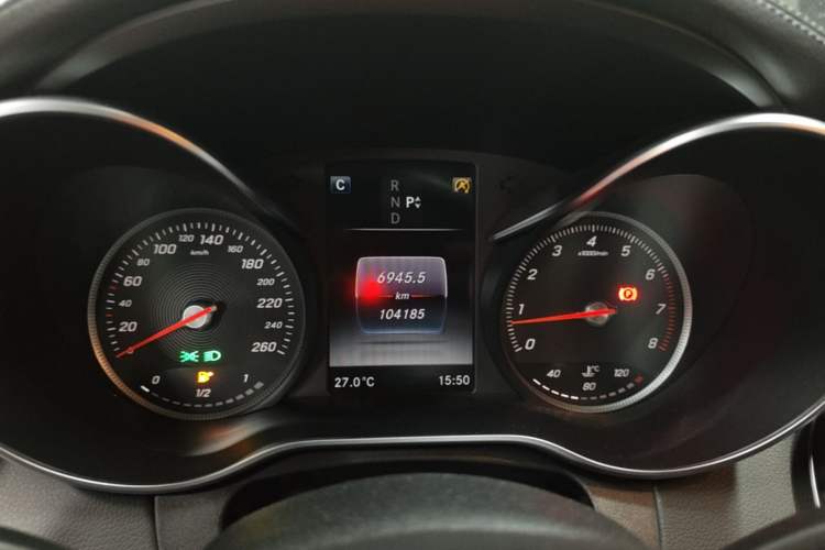 Used Mercedes-Benz C-Class 2016 C 200 L Sport Edition Instrument Cluster
