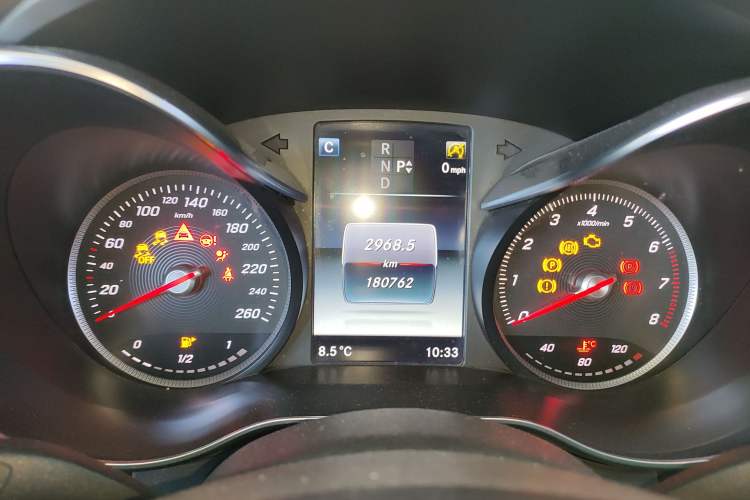 Used Mercedes-Benz C-Class 2016 C 180 L Sport Edition Instrument Cluster