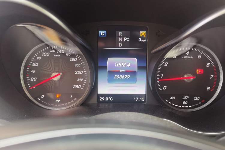 Used Mercedes-Benz C-Class 2016 C 200 L Sport Edition Instrument Cluster