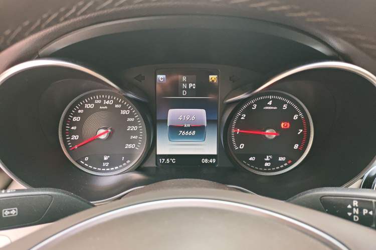 Used Mercedes-Benz C-Class 2016 C 200 L Instrument Cluster