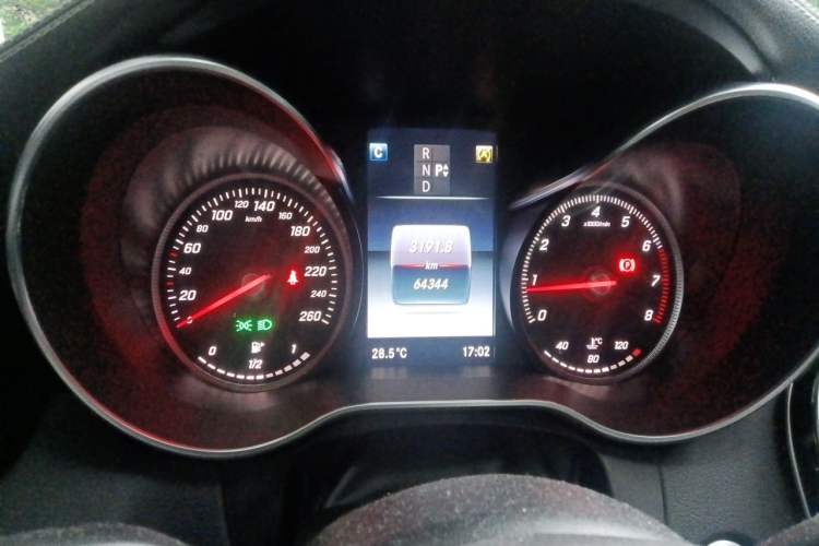 Used Mercedes-Benz C-Class 2016 C 200 L Sport Edition Instrument Cluster