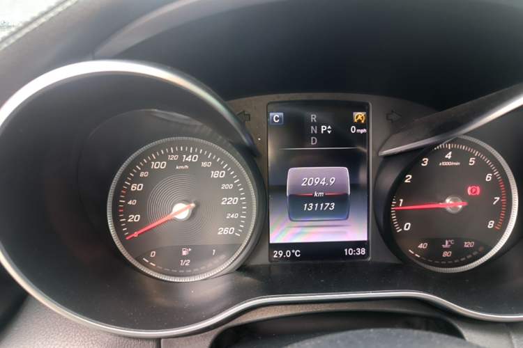 Used Mercedes-Benz C-Class 2016 C 200 L Sport Edition Instrument Cluster
