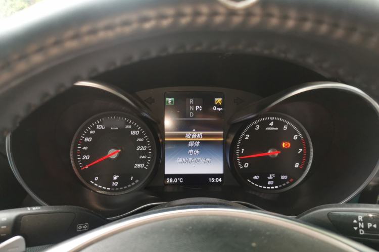 Used Mercedes-Benz C-Class 2016 C 200 Coupe Instrument Cluster
