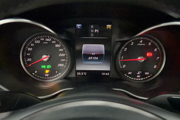 Used Mercedes-Benz C-Class 2016 C 200 L Sport Edition Instrument Cluster