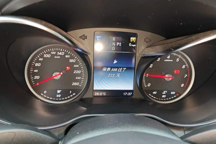 Used Mercedes-Benz C-Class 2016 C 200 Sport Edition Instrument Cluster