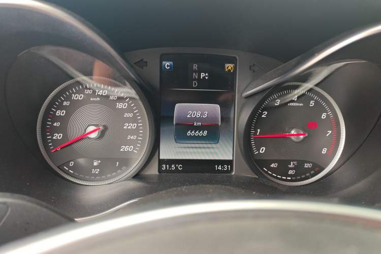 Used Mercedes-Benz C-Class 2016 C 200 Sport Edition Instrument Cluster