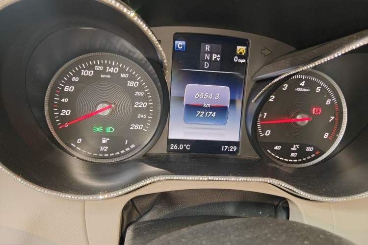 Used Mercedes-Benz C-Class 2016 C 200 L Sport Edition Instrument Cluster