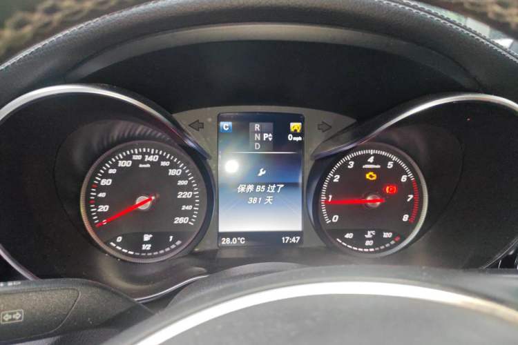 Used Mercedes-Benz C-Class 2016 C 180 L Sport Edition Instrument Cluster