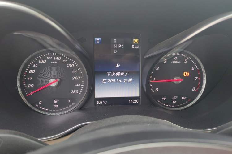 Used Mercedes-Benz C-Class 2016 C 180 L Sport Edition Instrument Cluster