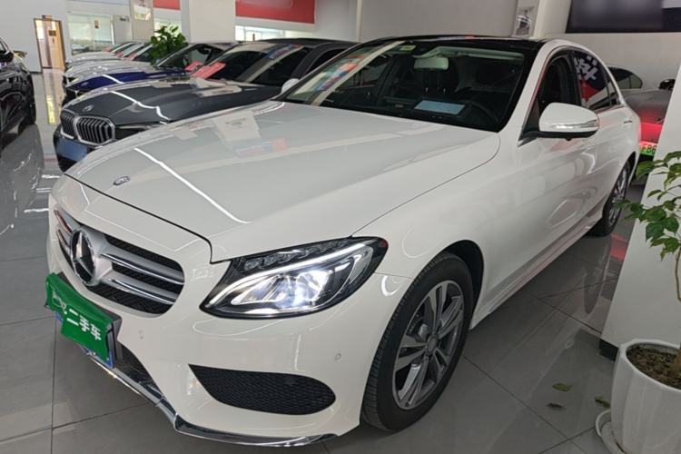 Used Mercedes-Benz C-Class 2016 C 200 L Sport Edition Guazi used car, China used car export, Used car for sale, Used Mercedes-Benz cars, Cheapest cars for sale