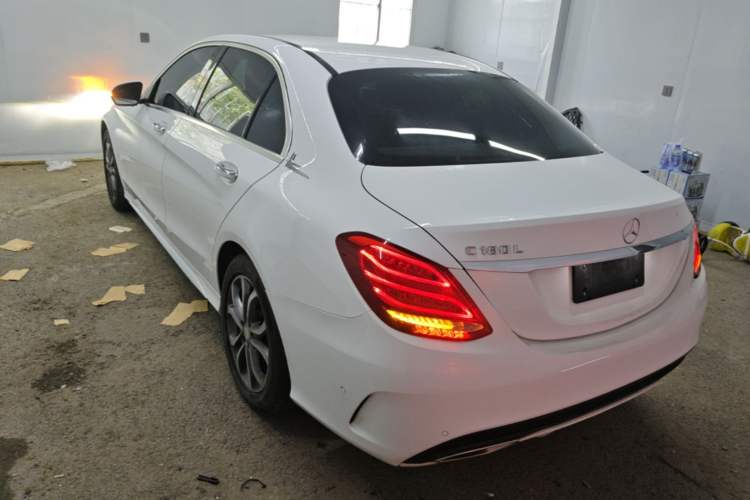Used Mercedes-Benz C-Class 2016 C 180 L Sport Edition Rear Left 45 Deg