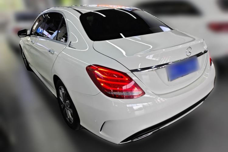 Used Mercedes-Benz C-Class 2016 C 180 L Sport Edition Rear Left 45 Deg