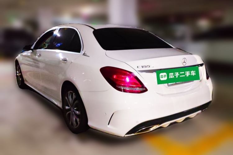 Used Mercedes-Benz C-Class 2016 C 180 L Sport Edition Rear Left 45 Deg