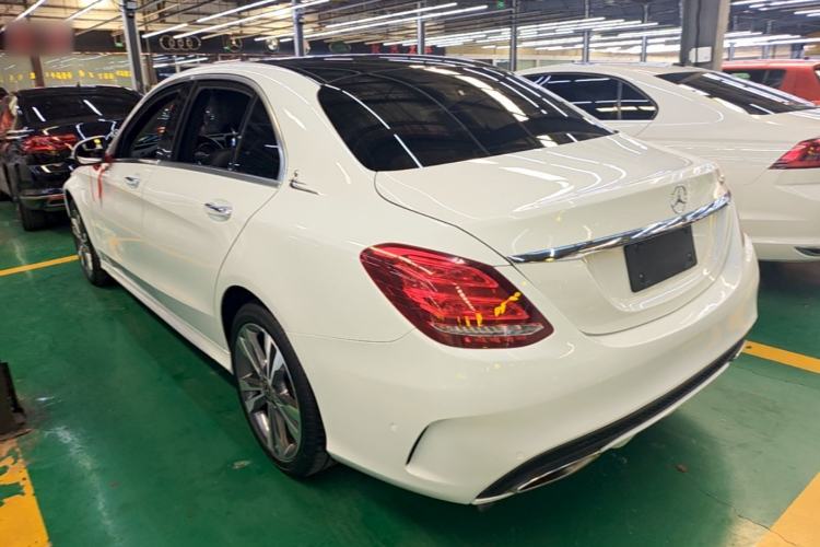 Used Mercedes-Benz C-Class 2016 C 200 L 4MATIC Sport Edition Rear Left 45 Deg