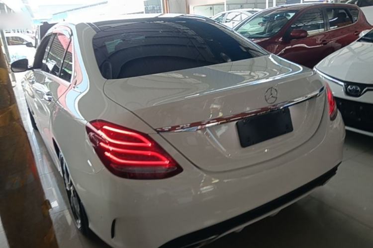 Used Mercedes-Benz C-Class 2016 C 200 L Sport Edition Rear Left 45 Deg