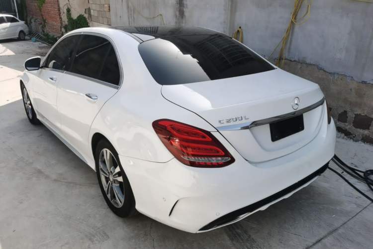 Used Mercedes-Benz C-Class 2016 C 200 L Sport Edition Rear Left 45 Deg