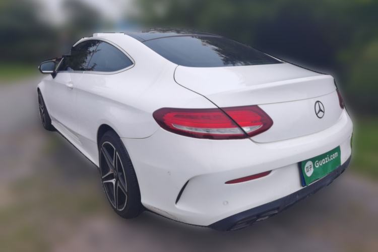 Used Mercedes-Benz C-Class 2016 C 200 Coupe Rear Left 45 Deg