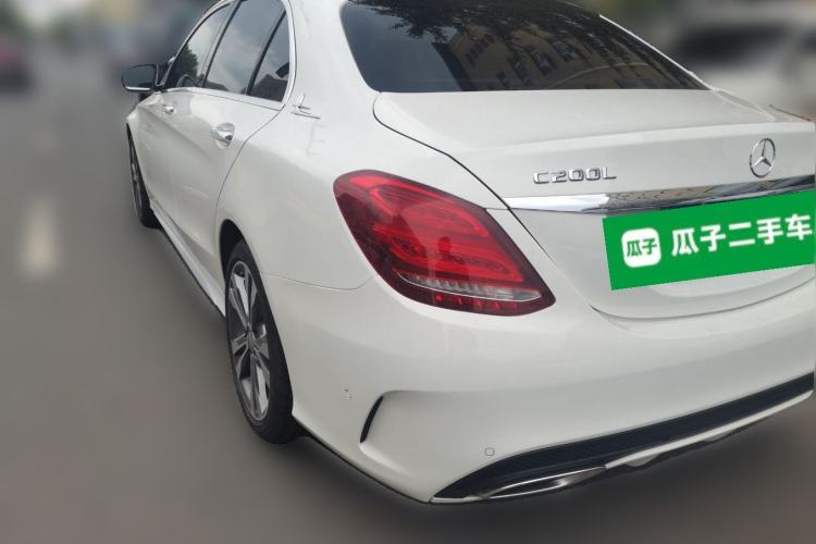 Used Mercedes-Benz C-Class 2016 C 200 L 4MATIC Sport Edition Rear Left 45 Deg