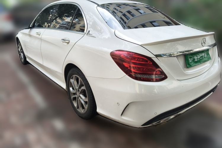 Used Mercedes-Benz C-Class 2016 C 180 L Rear Left 45 Deg