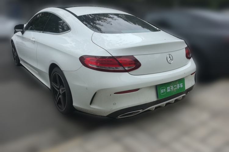 Used Mercedes-Benz C-Class 2016 C 200 Coupe Rear Left 45 Deg