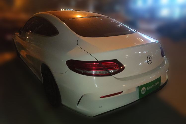 Used Mercedes-Benz C-Class 2016 C 200 Coupe Rear Left 45 Deg