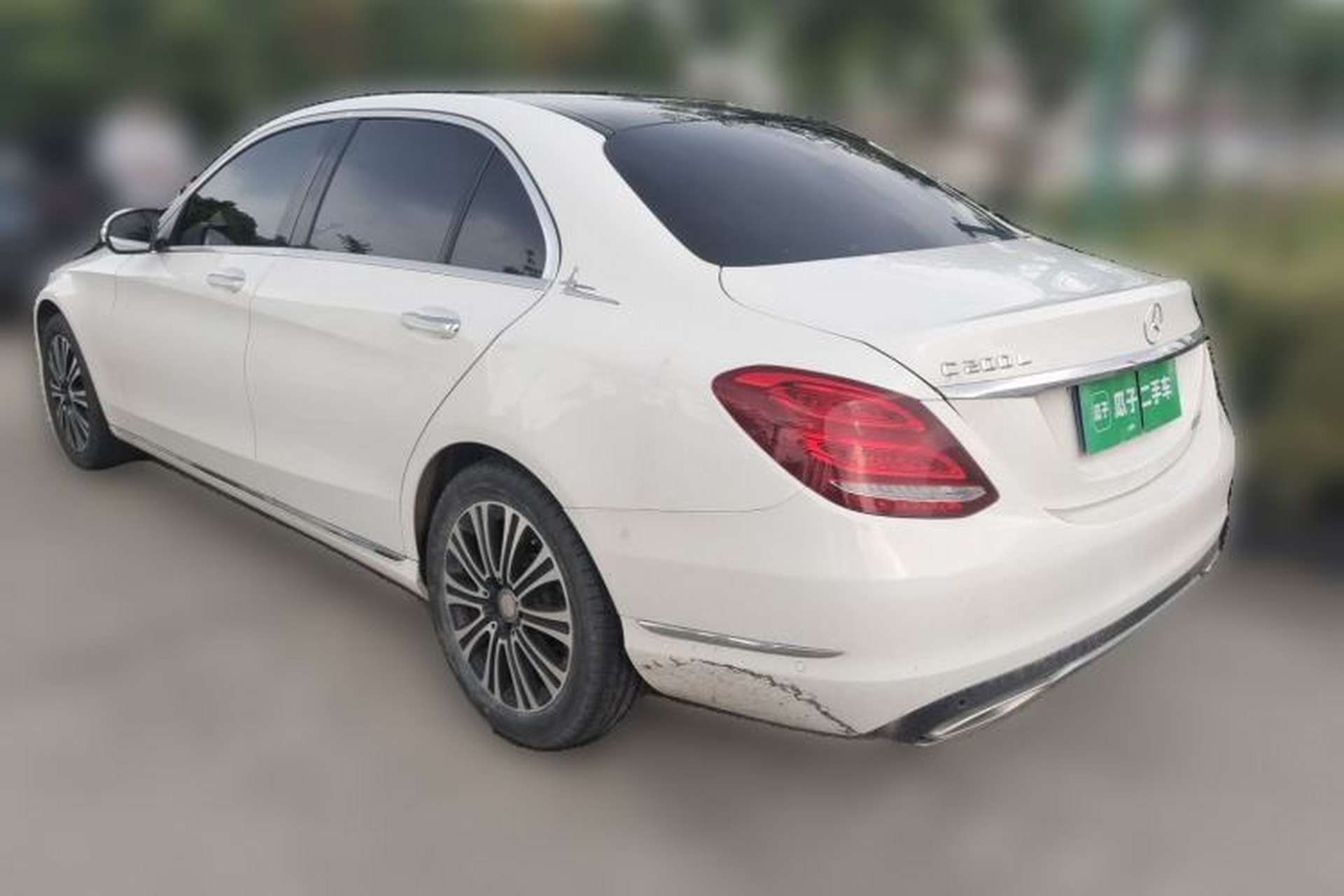 Used Mercedes-Benz C-Class 2016 C 200 L Rear Left 45 Deg