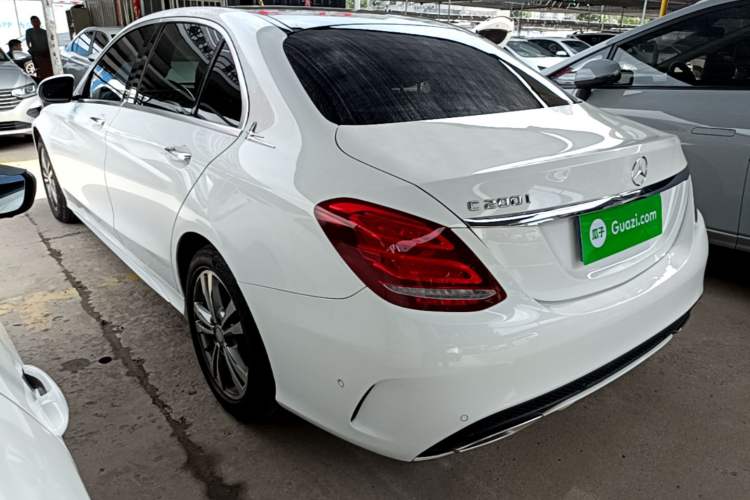 Used Mercedes-Benz C-Class 2016 C 200 L Sport Edition Rear Left 45 Deg