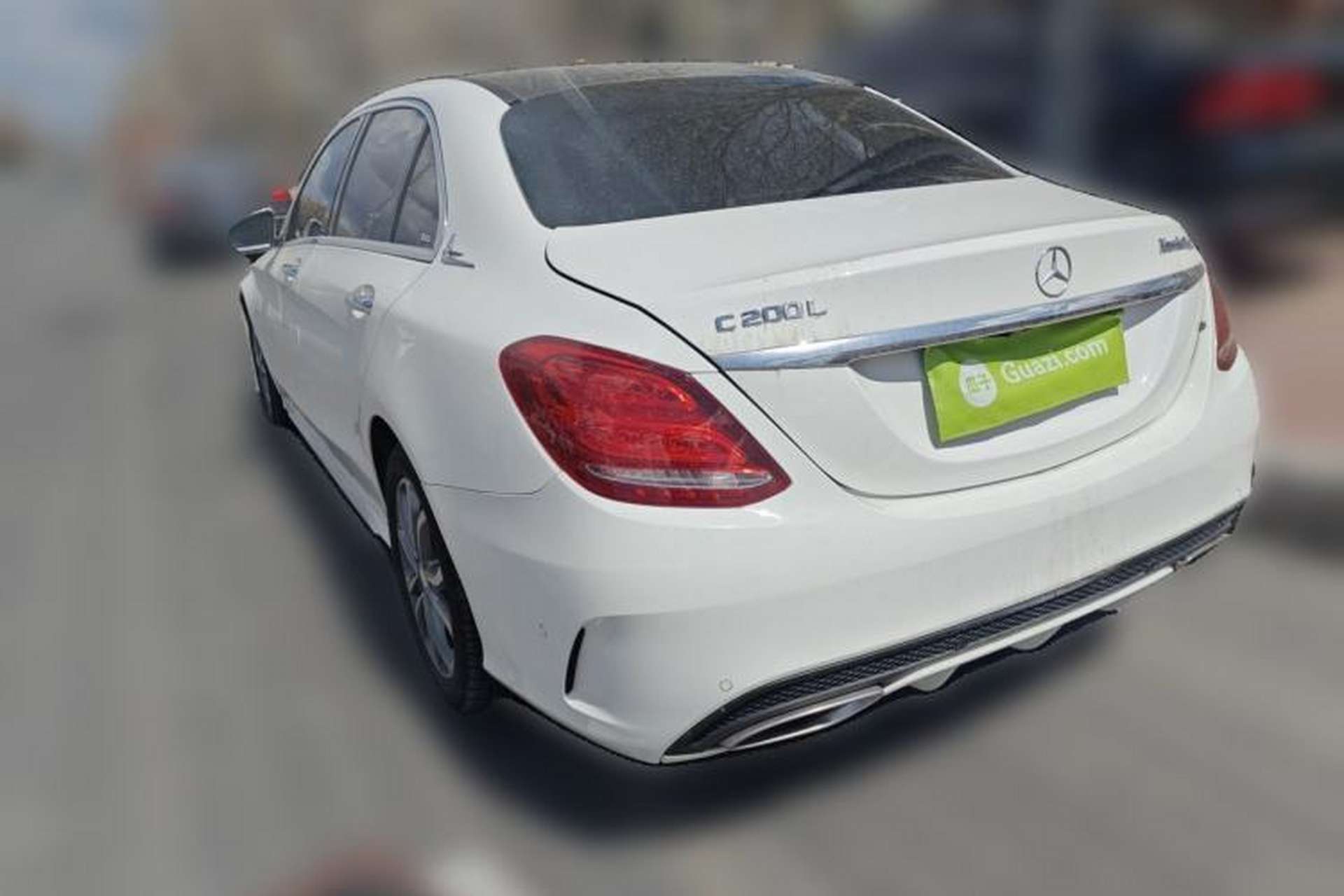 Used Mercedes-Benz C-Class 2016 C 180 L Sport Edition Rear Left 45 Deg