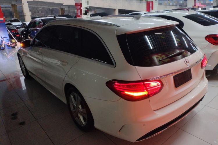 Used Mercedes-Benz C-Class 2016 C 180 Estate Rear Left 45 Deg