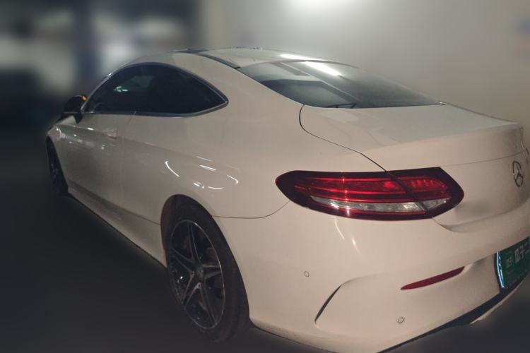 Used Mercedes-Benz C-Class 2016 C 200 Coupe Rear Left 45 Deg