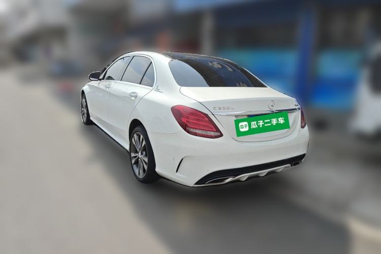 Used Mercedes-Benz C-Class 2016 C 200 L 4MATIC Sport Edition Rear Left 45 Deg