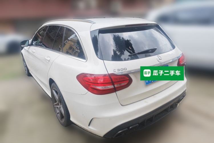 Used Mercedes-Benz C-Class 2016 C 300 station wagon Rear Left 45 Deg
