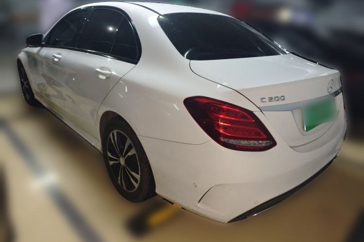 Used Mercedes-Benz C-Class 2016 C 200 Sport Edition Rear Left 45 Deg