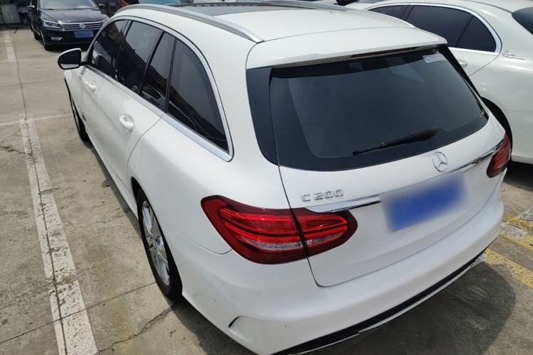 Used Mercedes-Benz C-Class 2016 C 180 Estate Rear Left 45 Deg