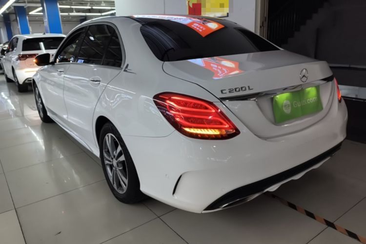 Used Mercedes-Benz C-Class 2016 C 200 L Sport Edition Rear Left 45 Deg
