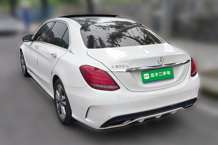 Used Mercedes-Benz C-Class 2016 C 200 L Sport Edition Rear Left 45 Deg