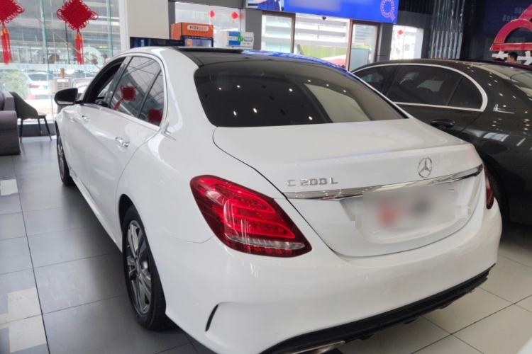 Used Mercedes-Benz C-Class 2016 C 200 L Sport Edition Rear Left 45 Deg