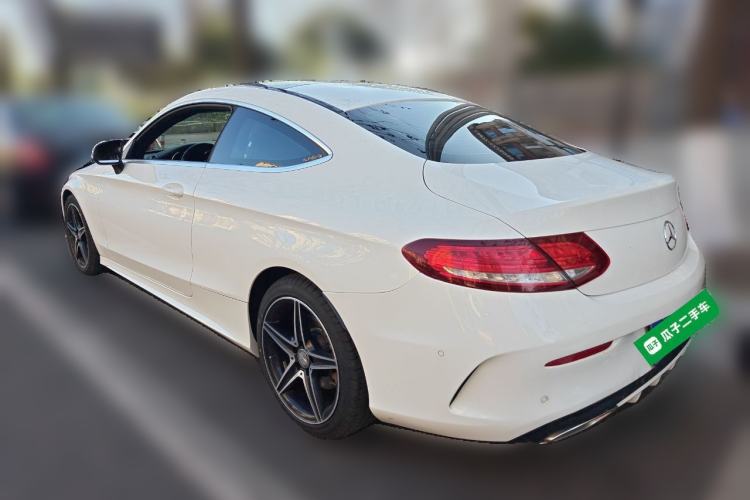 Used Mercedes-Benz C-Class 2016 C 200 Coupe Rear Left 45 Deg